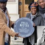 Fela Anikulapo Kuti has been honoured with a blue plaque in London