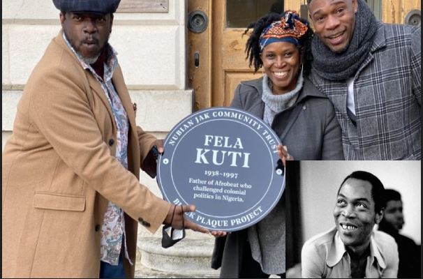 Fela Anikulapo Kuti honoured with a blue plaque in London