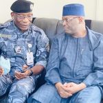 Anambra 2021: INEC Chairman arrives in Awka, meets with Police Commissioner
