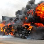 5 Killed, several injured in double tanker fire on the Lagos Ibadan Expressway