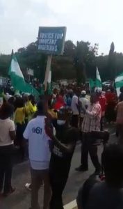 Rival groups clash outside court premises over Kanu's trial