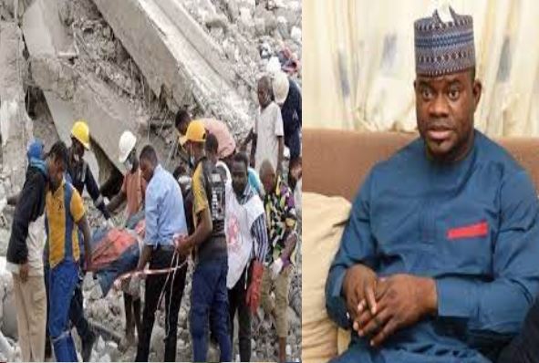 Ikoyi building collapse: Gov Bello condoles victims’ families, Lagos state