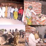 Christmas_ Yari donates 500 bags of rice, 15 cows, N1m to Igbo, Yoruba communities in Zamfara
