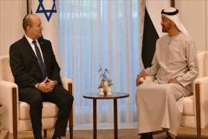 Israeli PM, Bennet, meets Abu Dhabi Crown Prince, Zayed