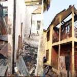 Fire Razes Storey Building in Ilorin, Kwara State