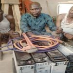 Three arrested for vandalising, stealing MTN mast in Ogun state
