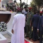 Sanwo-Olu lays wreath at 2022 Armed Forces Remembrance Day