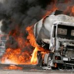 Trailer driver, conductor burnt to death along East-West road ...