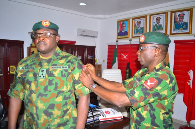 Brig. Gen Caius Baushe assumes command of 1 Brigade, Gusau - Trending News