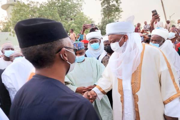 Sultan, Tambuwal, El-Rufai, Bagudu, attend Sadauna's Grandson Burial in Sokoto