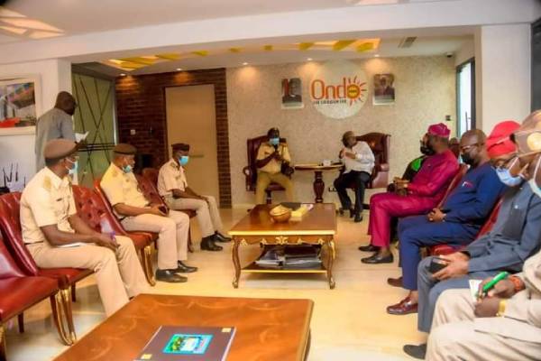 Amotekun not in rivalry with other security agencies-Akeredolu