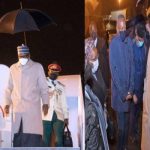 Buhari arrives in Brussels for EU-AU summit
