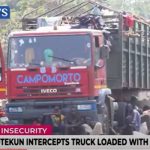 Ondo Amotekun intercepts truck loaded with 63 persons, stolen motorcycles
