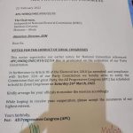 JUST IN : APC notifies INEC on conduct of Zonal congresses