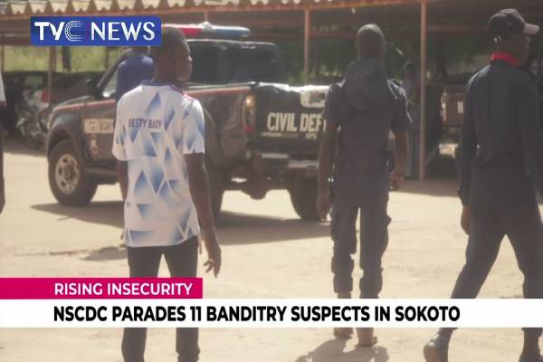 NSCDC parades six suspected criminals in Sokoto