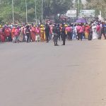 Protesting women defy security, protest at NASS Complex