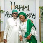 Akeredolu celebrates 41st wedding anniversary with wife, Betty