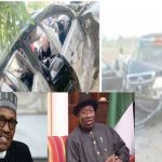 Ex-President Jonathan's road crash saddening, says Buhari