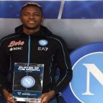 Super Eagles striker Osimhen named Napoli player for March