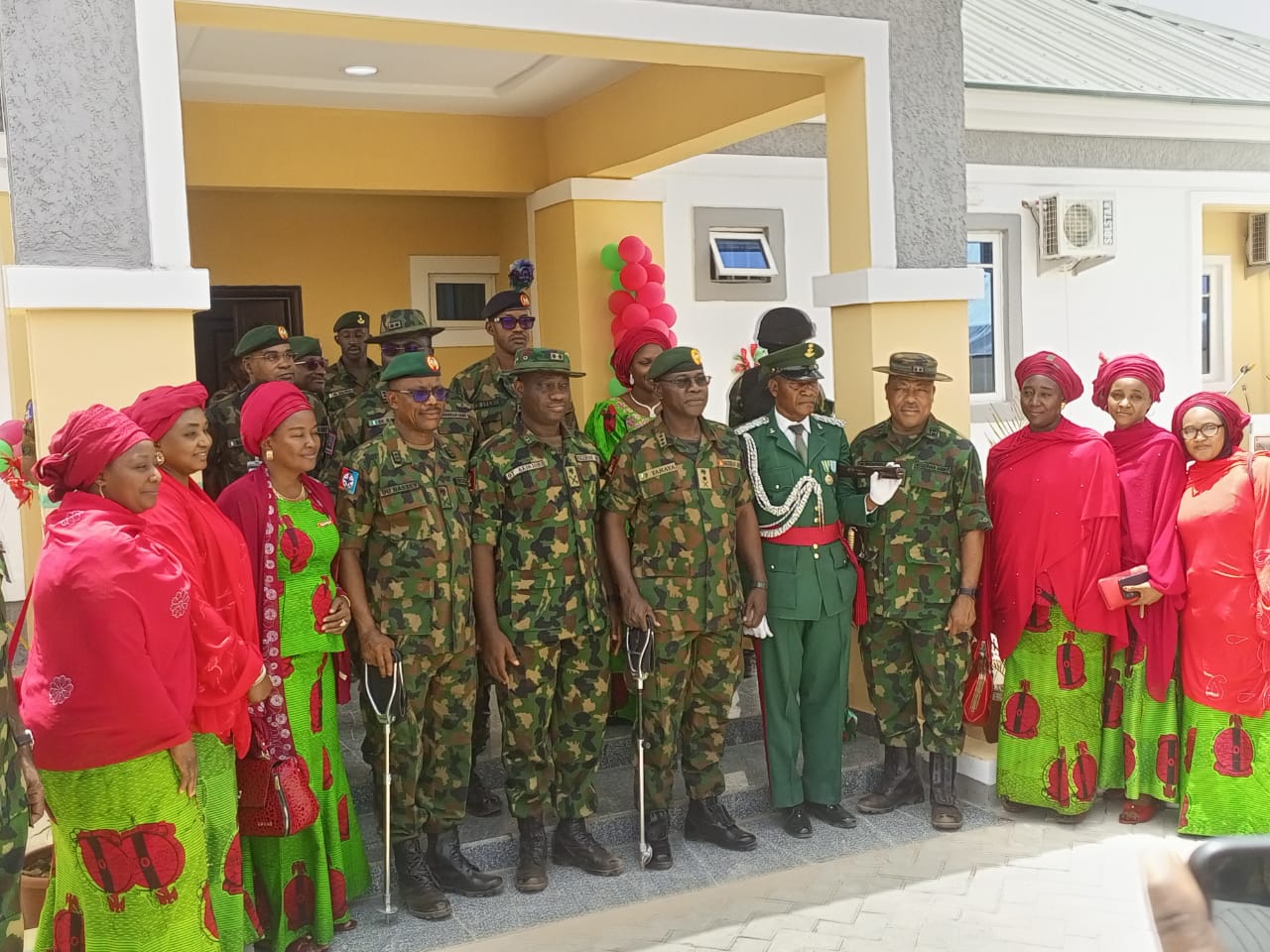 Chief of Army Staff inaugurates RSM apartments in Sokoto Army barracks