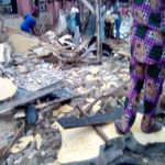 3 reportedly killed, 2 injured as shop collpases in Ebonyi market