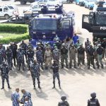 Okada ban: Police, military, others hold show of force in Lagos
