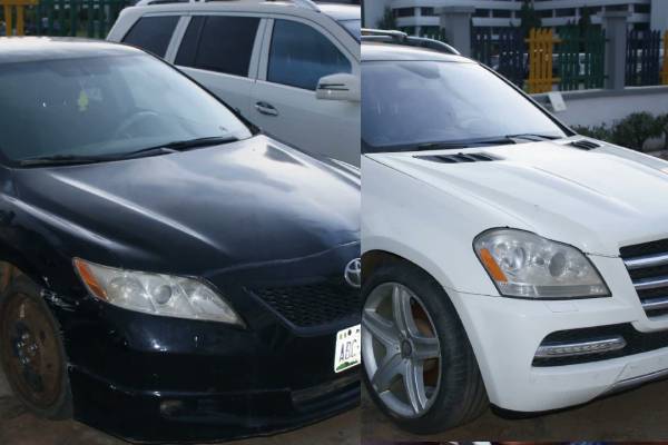 Nigerian Police Recovers Stolen Vehicles from Niger Republic
