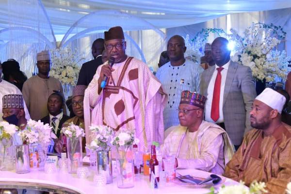 GOVERNOR ABUBAKAR SANI BELLO GIVES OUT DAUGHTER OF HIS DEPUTY IN MARRIAGE 