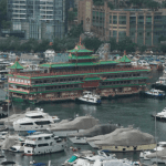 Landmark floating restaurant towed out of Hong Kong after 46 years