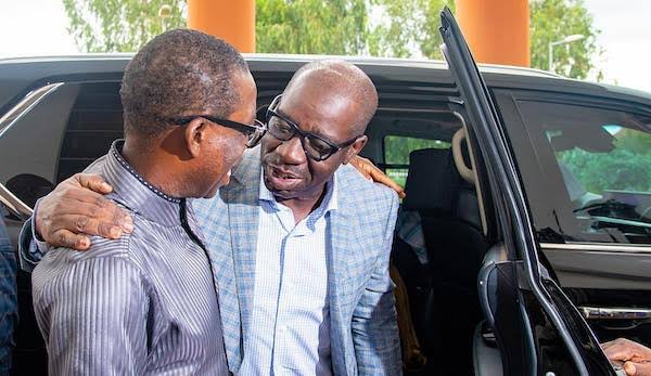Obaseki congratulates Okowa on emergence as Atiku’s running mate