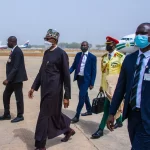 Buhari returns to Abuja after three-day official visit to Spain