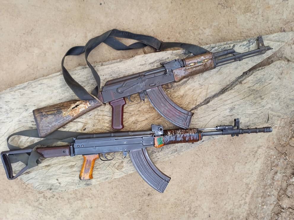 Police kill two bandits in Kaduna, recover two rifles