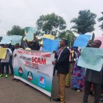 Video: Subscribers protest non-allocation of FG land in Abuja