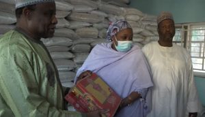   NEDC donates relief materials to victims of insuregncy in Borno  The North East Development Commission, NEDC has presented ten thousand bags of assorted food and non food items to repentant Boko Haram and other victims of insurgency to fast track their resettlement process.  The relief materials supplied, according to the Commission's Managing Director Mohammed Goni Akali, are to support the state government's ongoing relocation efforts.  He stated that the Commission obtained the food products from Maiduguri flower mills in an effort to revitalize the region's faltering industry.  10,000 bags of 25kg rice, 10,000 bags of maize grids, 4,000 cartons of spaghetti, 4,000 liters of cooking oil, 5,000 blankets, and 5,000 plastic mats were among items presented to the State Emergency Management Agency.