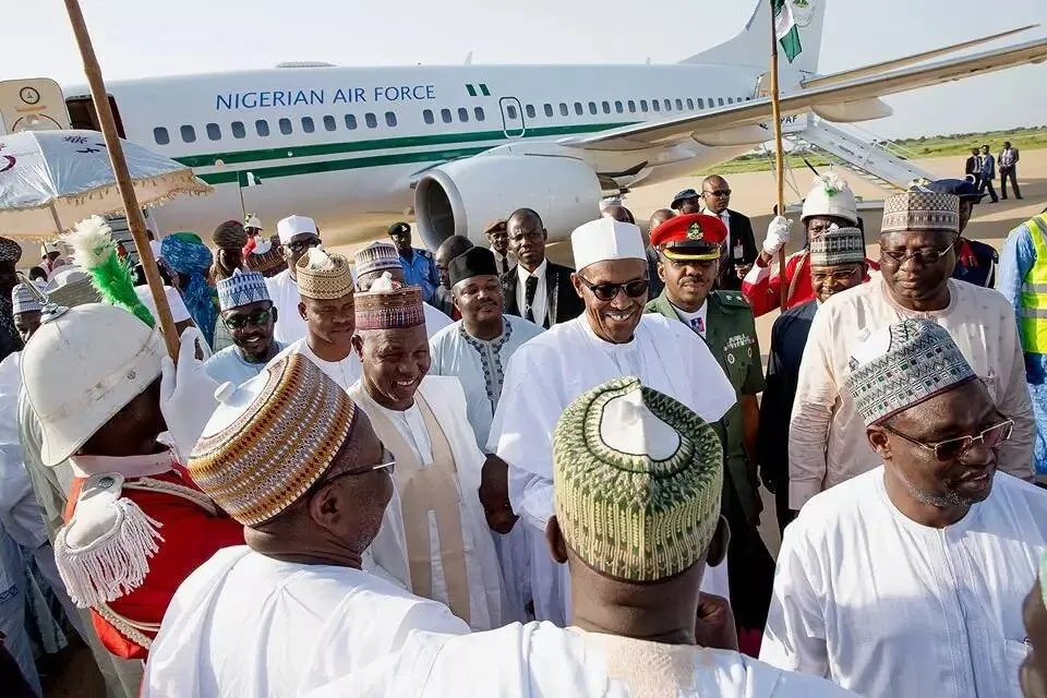 Buhari arrives Katsina ahead Sallah celebration