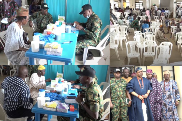 Nigerian army offers free medical services to Owo residents