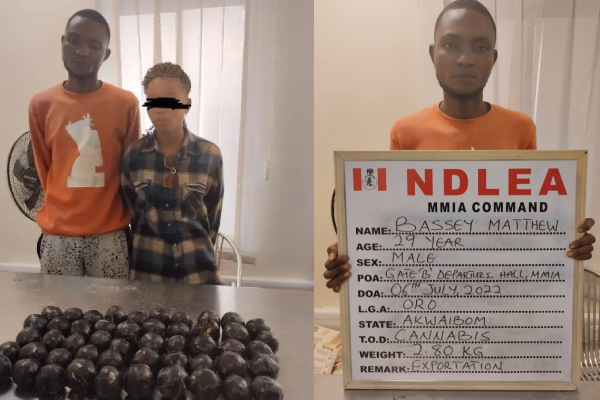 NDLEA arrests human trafficker, orphan with drugs enroute Dubai