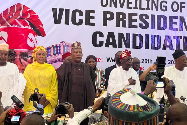 2023: APC officially presents Kashim Shettima as VP candidate