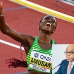 We are proud of you, Abiodun felicitates world record holder, Amusan