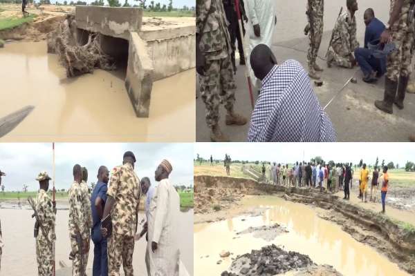 Yobe: Army to reconstruct destroyed bridge in Gulani LG