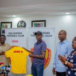 Shaibu unveils new Head Coach of Edo Queens Football club