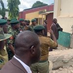 COAS Faruk Yahaya visits Kuje prison after deadly attack