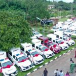 Akeredolu donates 50 fitted Patrol Vehicles to security agencies