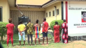 NSCDC parades 7 suspects for various crimes in Benue
