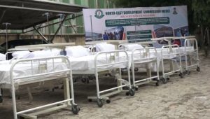  NEDC donates medical equipment, logistics to three hospitals in Borno