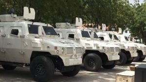 Army receives operational equipment, logistics from AU