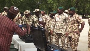Army receives operational equipment, logistics from AU