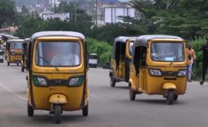Tricycle operators protest high tax levy in Anambra, block major roads