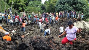 Columbia: Three children killed after mudslide buries school