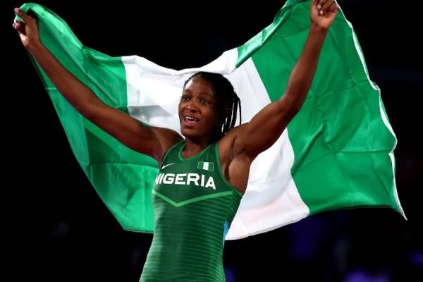 Adekuoroye wins Gold in Wrestling at Commonwealth Games